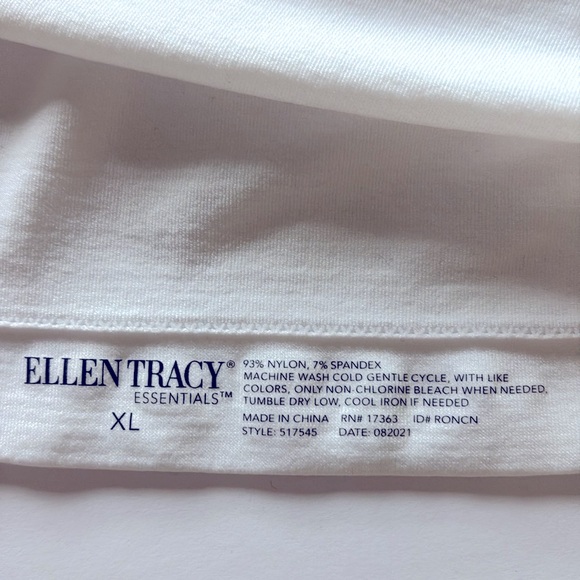 Vineyard Vines Tee & Ellen Tracy Tank Bundle 2 Tops Shirts Size XL - Picture 9 of 9